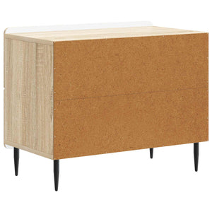 Κομοδίνο Sonoma Δρυς 62 x 34,5 x 49,5 εκ. Επεξεργασμένο Ξύλο - Pakobazaar