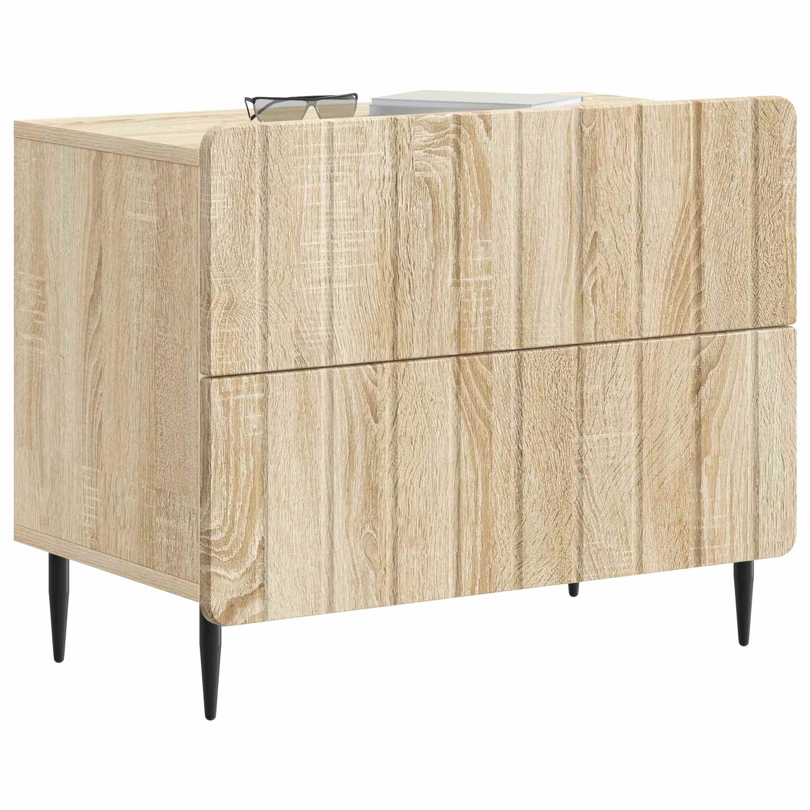 Κομοδίνο Sonoma Δρυς 62 x 34,5 x 49,5 εκ. Επεξεργασμένο Ξύλο - Pakobazaar