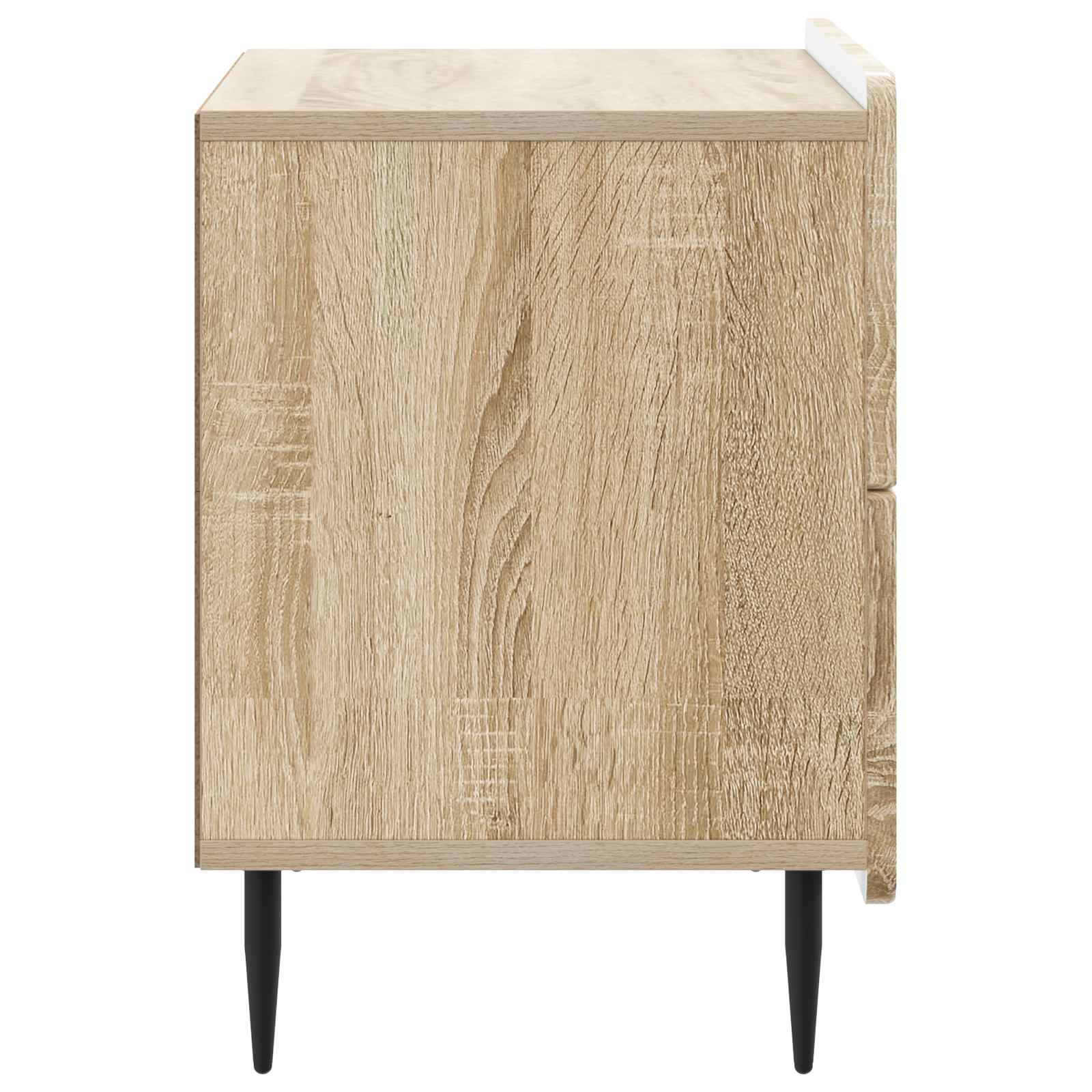 Κομοδίνο Sonoma Δρυς 62 x 34,5 x 49,5 εκ. Επεξεργασμένο Ξύλο - Pakobazaar