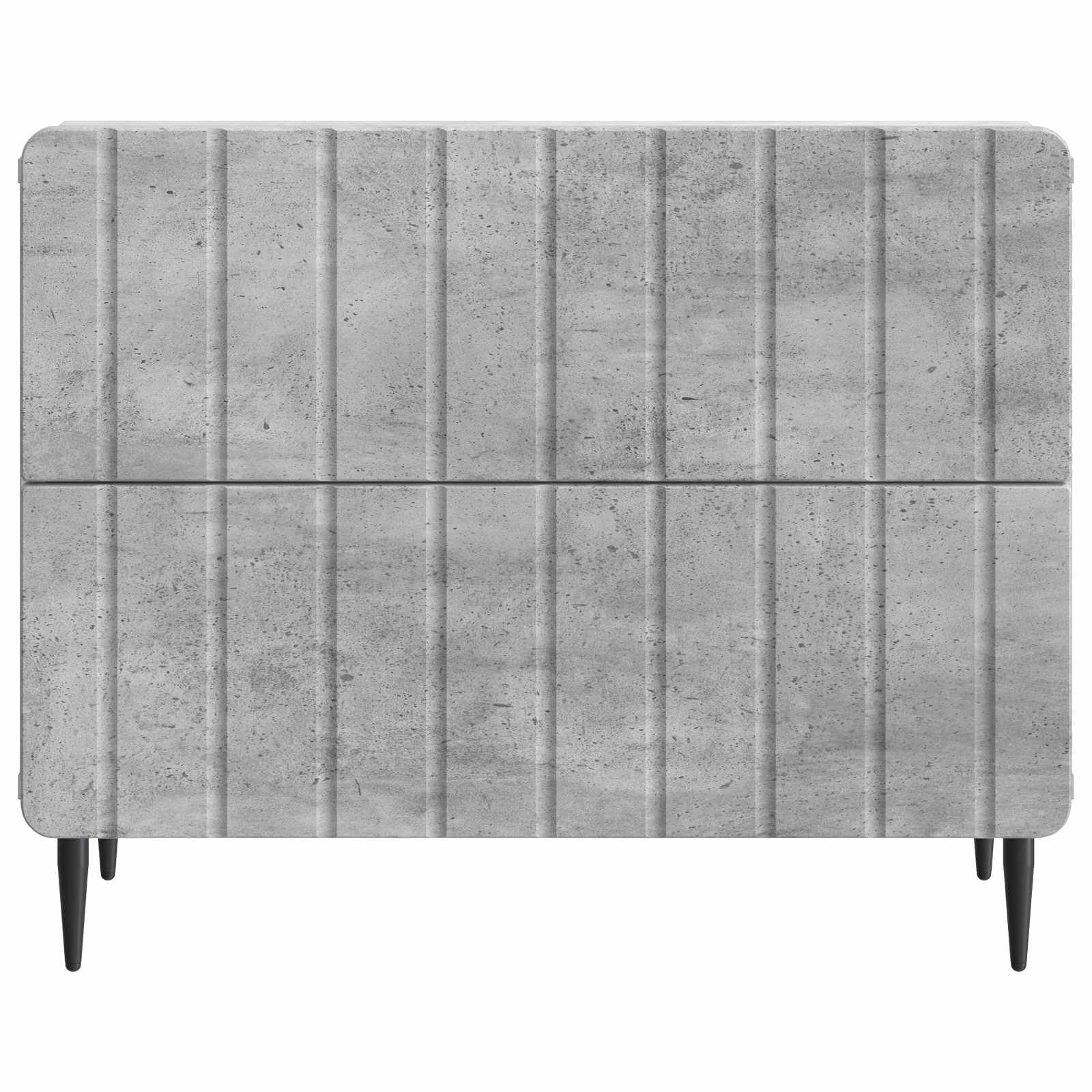 Κομοδίνο με συρτάρι Γκρι Σκυροδέματος 62 x 34,5 x 49,5 εκ. - Pakobazaar