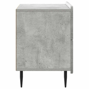 Κομοδίνο με συρτάρι Γκρι Σκυροδέματος 62 x 34,5 x 49,5 εκ. - Pakobazaar