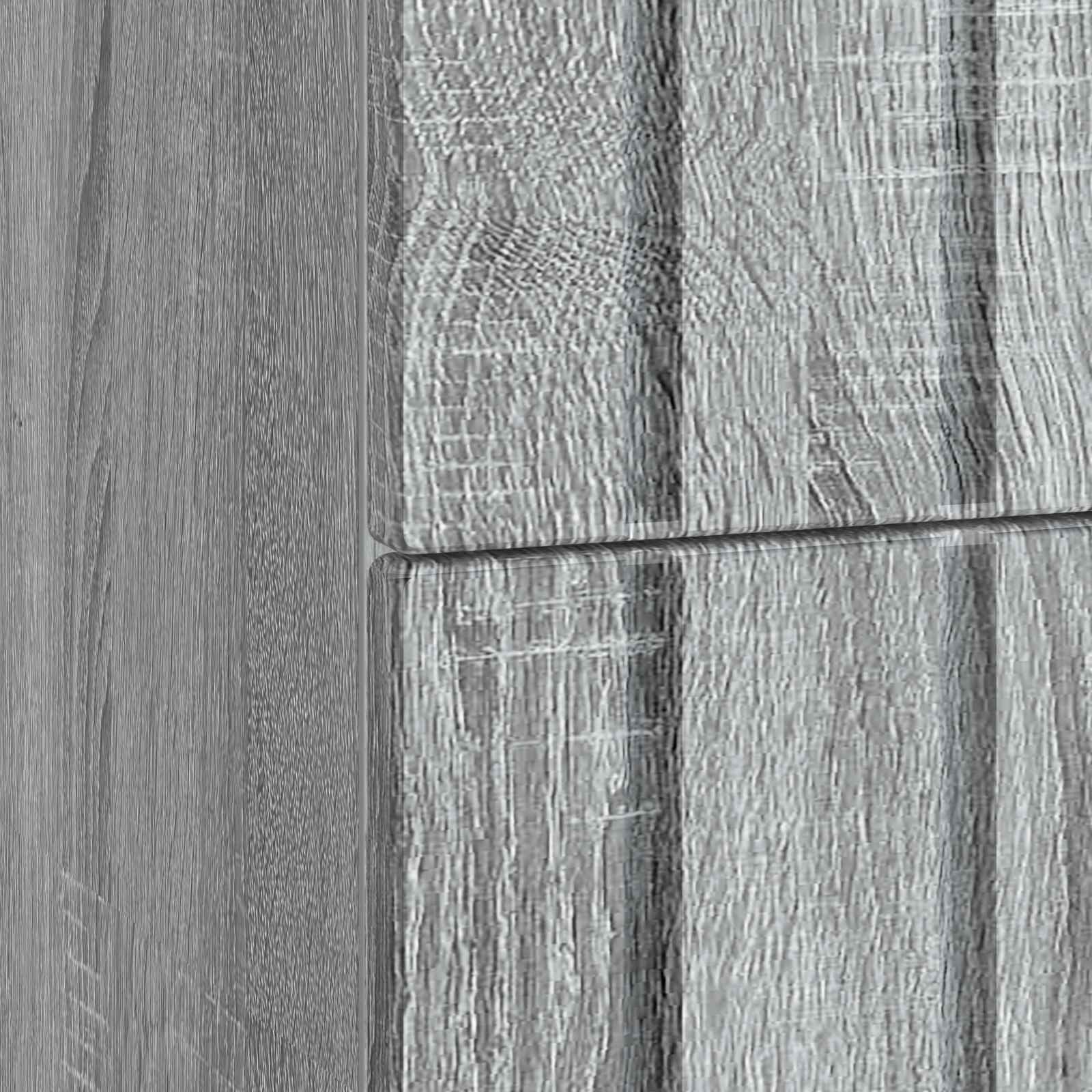 Κομοδίνο Γκρι Sonoma 62 x 34,5 x 49,5 εκ. Επεξεργασμένο Ξύλο - Pakobazaar