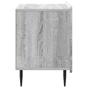 Κομοδίνο Γκρι Sonoma 62 x 34,5 x 49,5 εκ. Επεξεργασμένο Ξύλο - Pakobazaar
