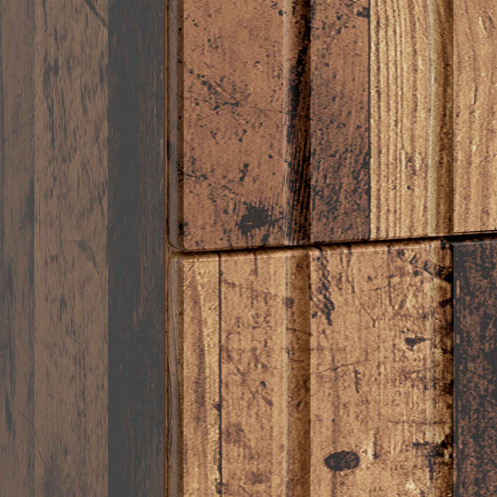 Κομοδίνο με συρτάρι Παλαιωμένο ξύλο 62 x 34,5 x 49,5 εκ. - Pakobazaar