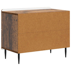 Κομοδίνο με συρτάρι Παλαιωμένο ξύλο 62 x 34,5 x 49,5 εκ. - Pakobazaar