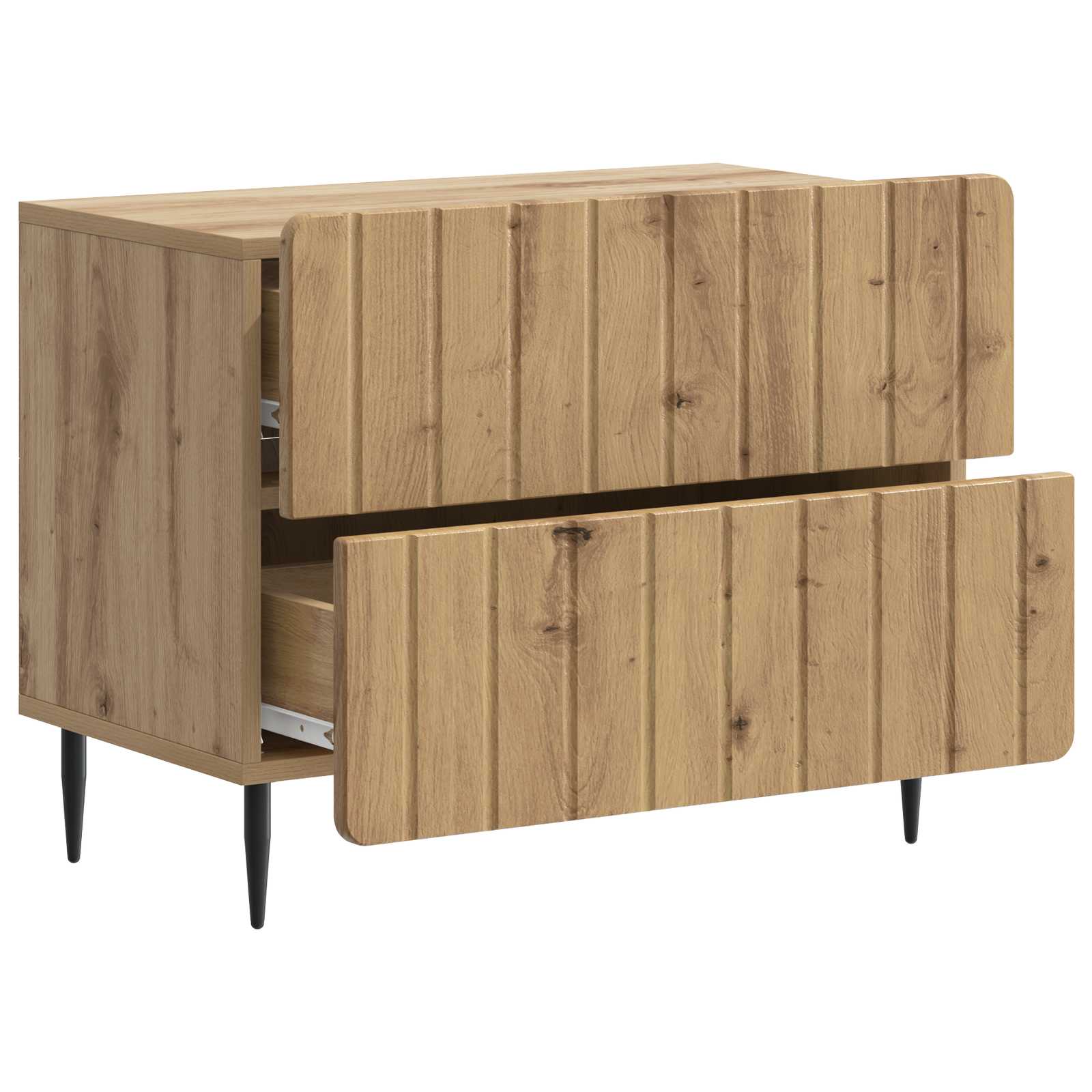 Κομοδίνο Artisan Δρυς 62 x 34,5 x 49,5 εκ. Επεξεργασμένο Ξύλο - Pakobazaar