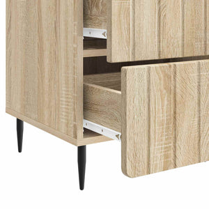 Κομοδίνο Sonoma Δρυς 43x 41 x 68 εκ Επεξεργασμένο Ξύλο - Pakobazaar