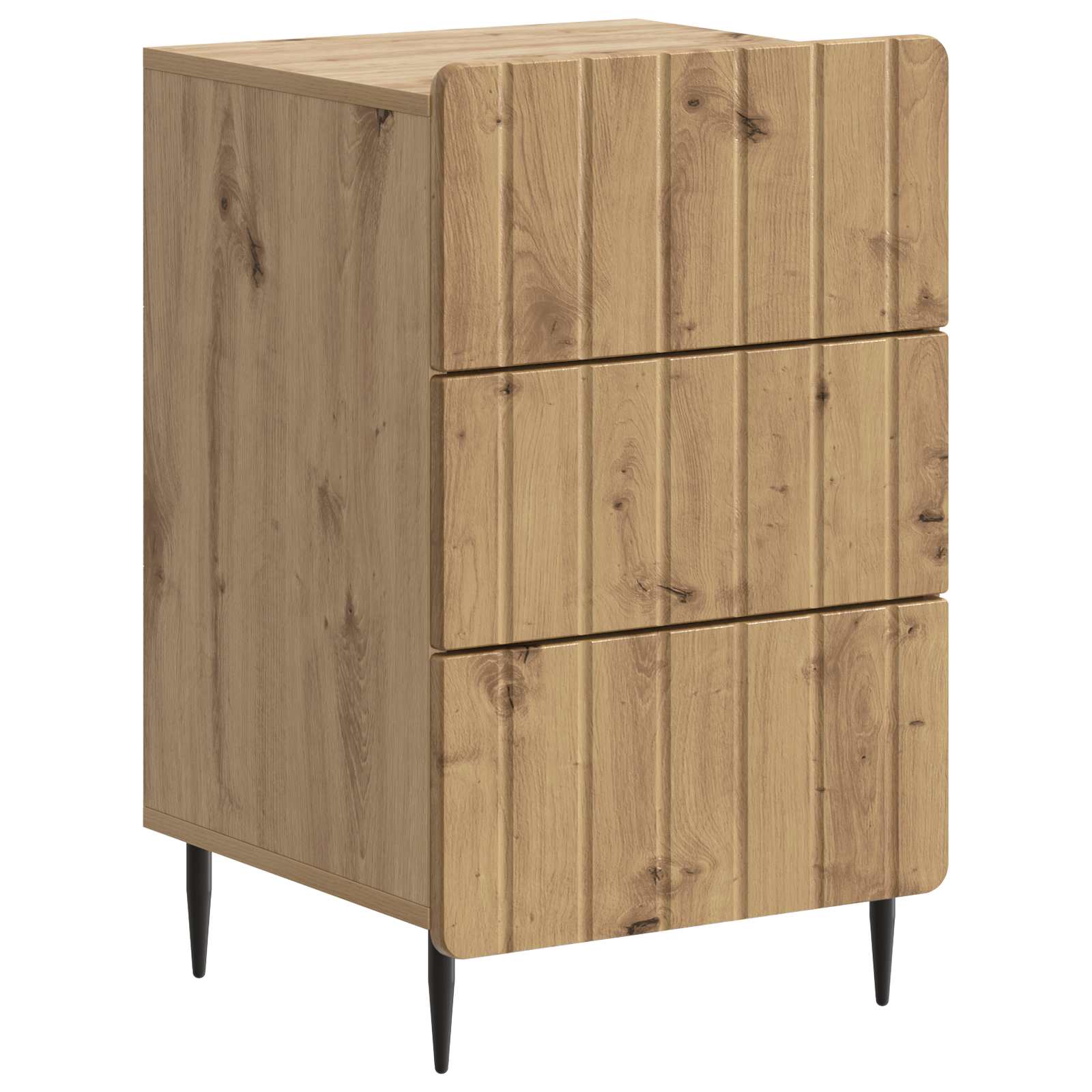 Κομοδίνο Artisan Δρυς 43x 41 x 68 εκ Επεξεργασμένο Ξύλο - Pakobazaar