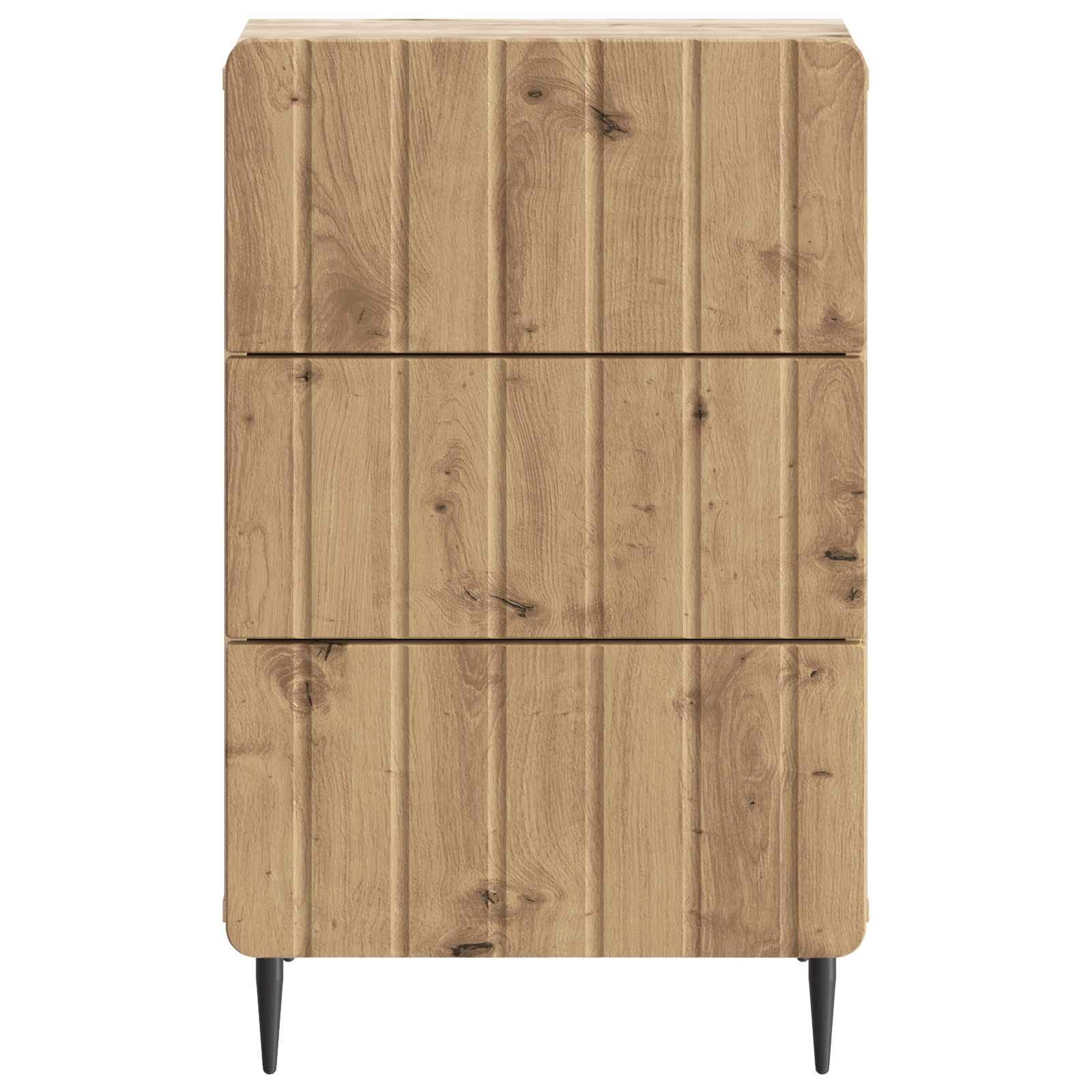 Κομοδίνο Artisan Δρυς 43x 41 x 68 εκ Επεξεργασμένο Ξύλο - Pakobazaar