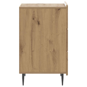 Κομοδίνο Artisan Δρυς 43x 41 x 68 εκ Επεξεργασμένο Ξύλο - Pakobazaar