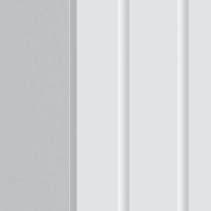 Κομοδίνο 2 pcs Λευκό 43 x 34,5 x 52 εκ Επεξεργασμένο Ξύλο - Pakobazaar