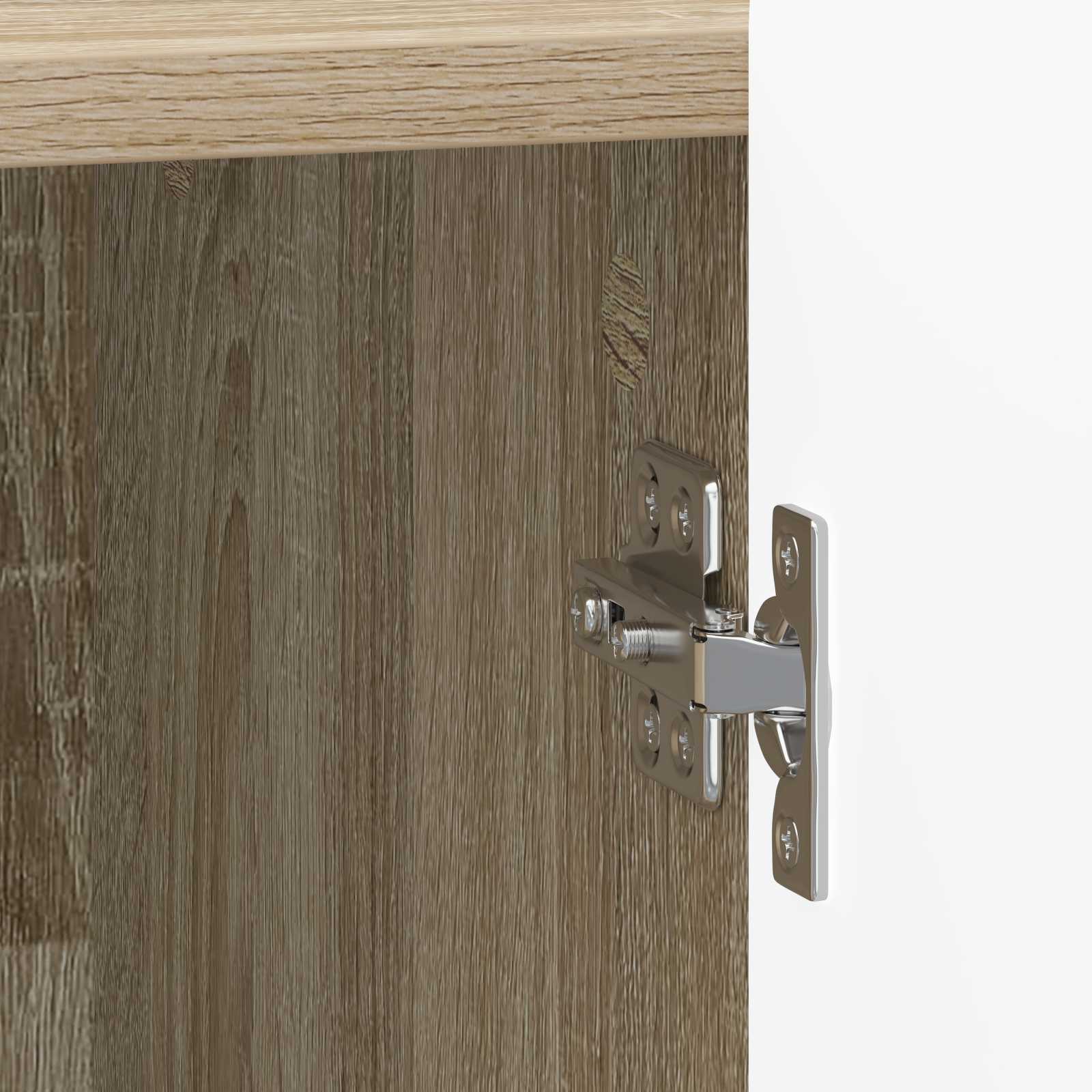 Κομοδίνο Sonoma Δρυς 43 x 34,5 x 52 εκ Επεξεργασμένο Ξύλο - Pakobazaar