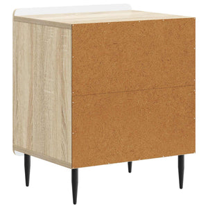 Κομοδίνο 2 pcs Sonoma Δρυς 43 x 34,5 x 52 εκ Επεξεργασμένο Ξύλο - Pakobazaar