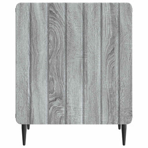 Κομοδίνο Γκρι Sonoma 43 x 34,5 x 52 εκ Επεξεργασμένο Ξύλο - Pakobazaar