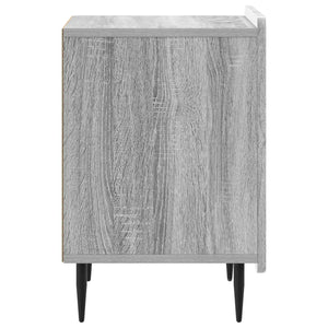 Κομοδίνο Γκρι Sonoma 43 x 34,5 x 52 εκ Επεξεργασμένο Ξύλο - Pakobazaar