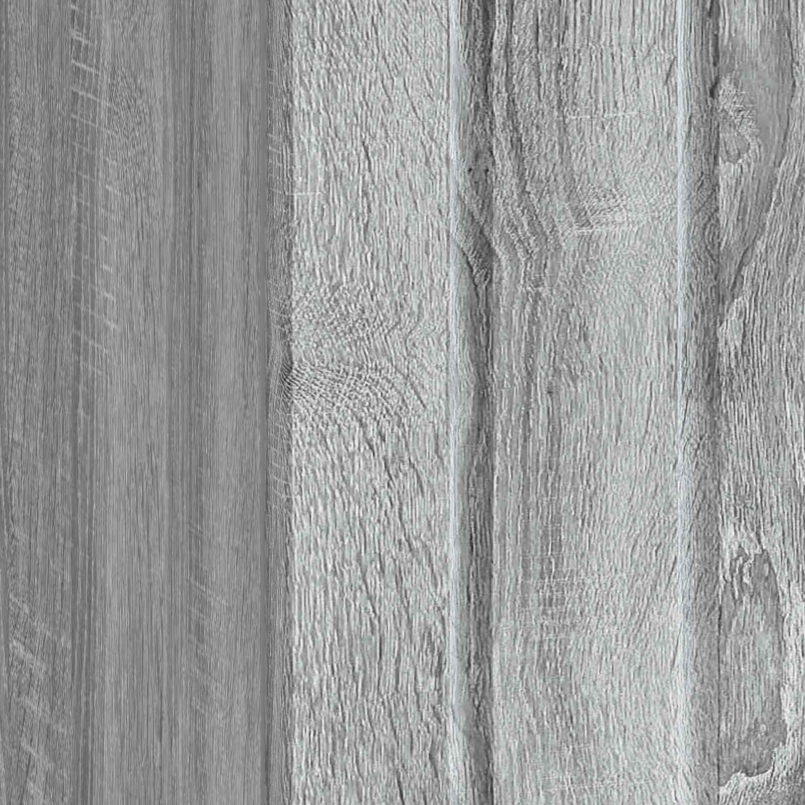 Κομοδίνο 2 pcs Γκρι Sonoma 43 x 34,5 x 52 εκ Επεξεργασμένο Ξύλο - Pakobazaar