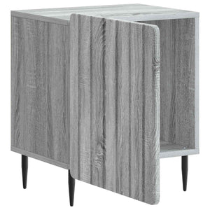 Κομοδίνο 2 pcs Γκρι Sonoma 43 x 34,5 x 52 εκ Επεξεργασμένο Ξύλο - Pakobazaar