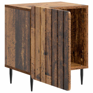 Κομοδίνο 2 pcs Παλαιωμένο ξύλο 43 x 34,5 x 52 εκ - Pakobazaar