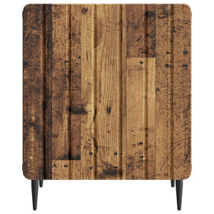 Κομοδίνο 2 pcs Παλαιωμένο ξύλο 43 x 34,5 x 52 εκ - Pakobazaar