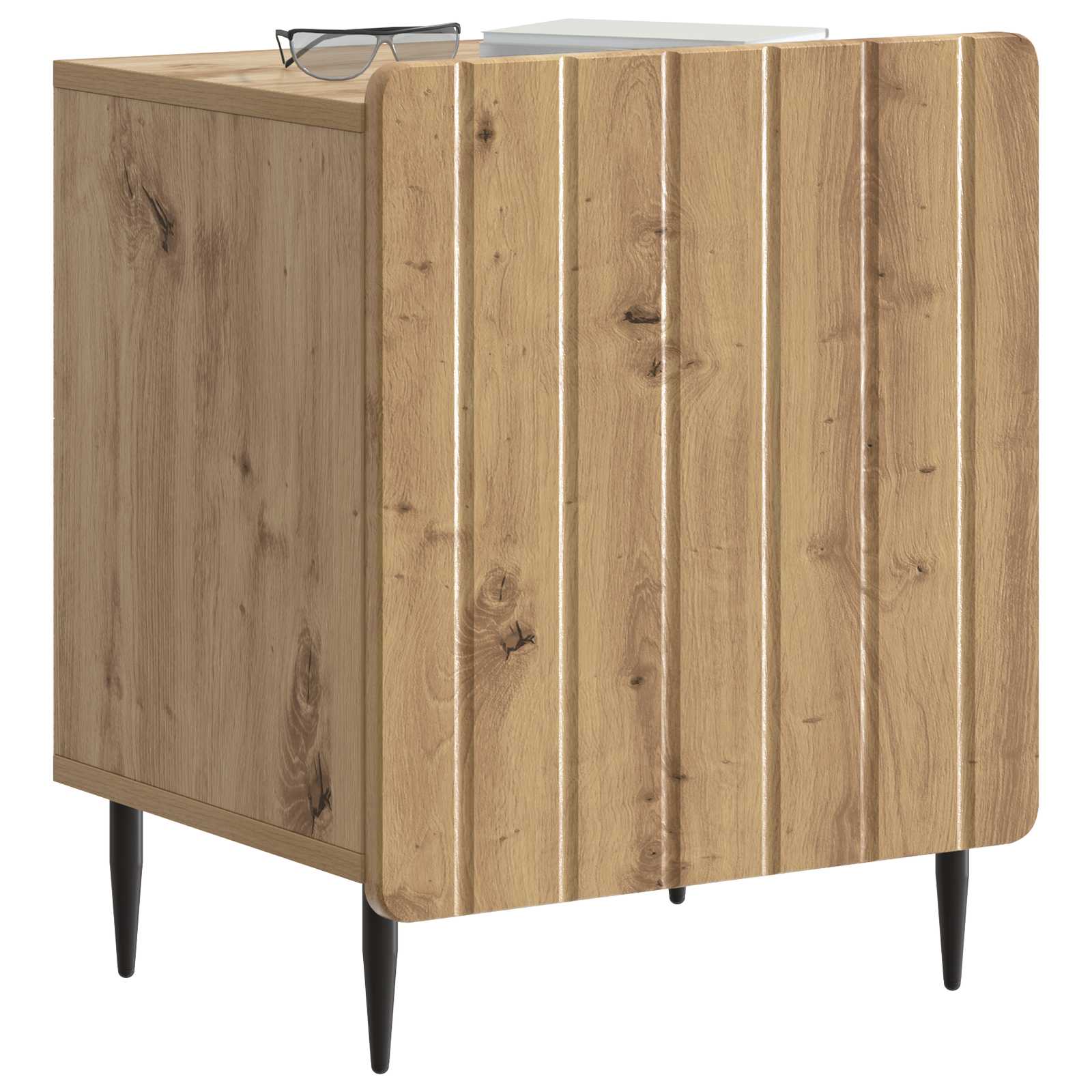 Κομοδίνο Artisan Δρυς 43 x 34,5 x 52 εκ Επεξεργασμένο Ξύλο - Pakobazaar
