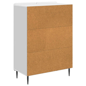 Πλαϊνό γραφείο Γυαλιστερό Λευκό 66 x 34,5 x 92 εκ. - Pakobazaar
