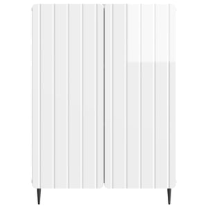 Πλαϊνό γραφείο Γυαλιστερό Λευκό 66 x 34,5 x 92 εκ. - Pakobazaar