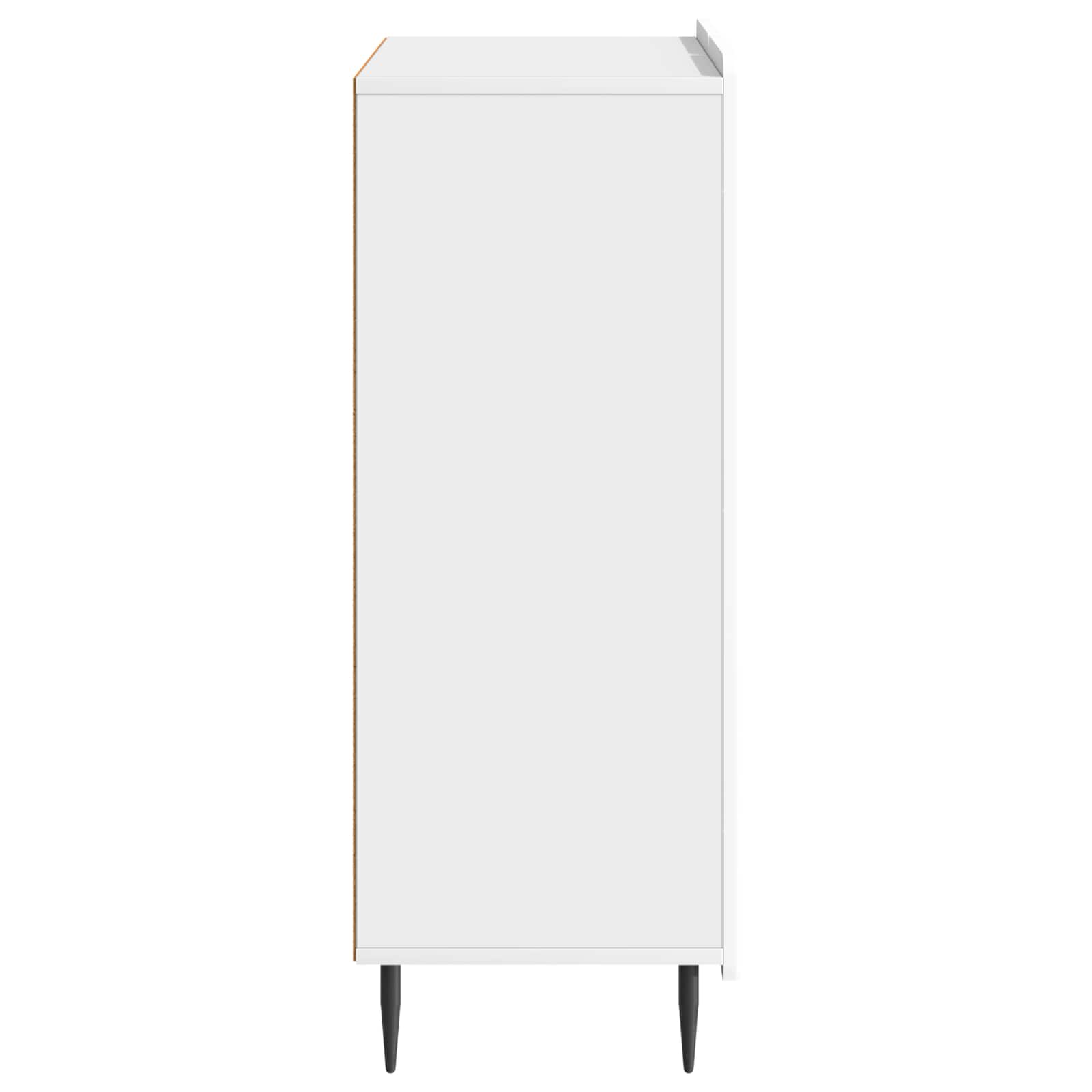 Πλαϊνό γραφείο Γυαλιστερό Λευκό 66 x 34,5 x 92 εκ. - Pakobazaar