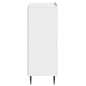 Πλαϊνό γραφείο Γυαλιστερό Λευκό 66 x 34,5 x 92 εκ. - Pakobazaar