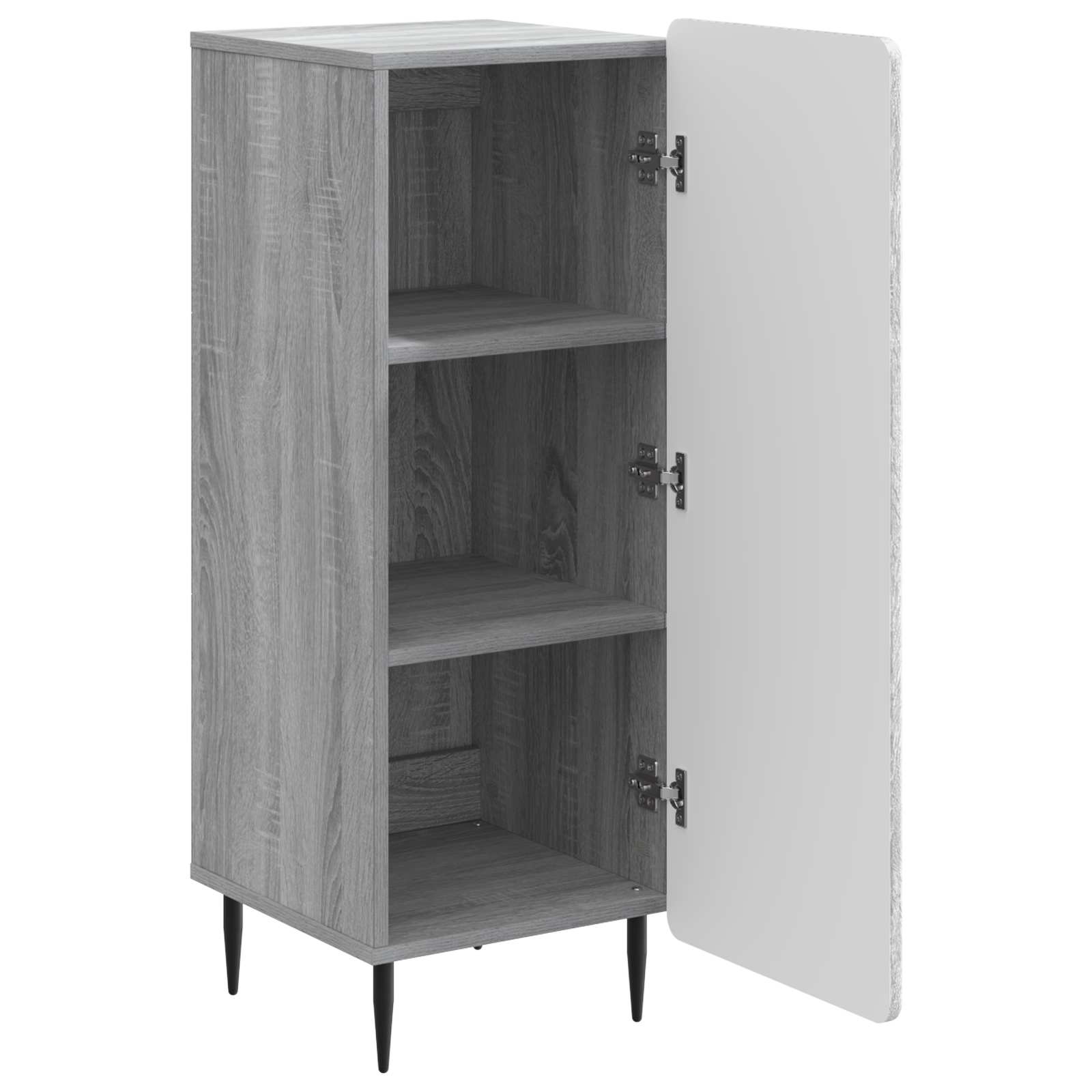 Πλαϊνό γραφείο Γκρι Sonoma 34,5 x 33 x 92 εκ. - Pakobazaar