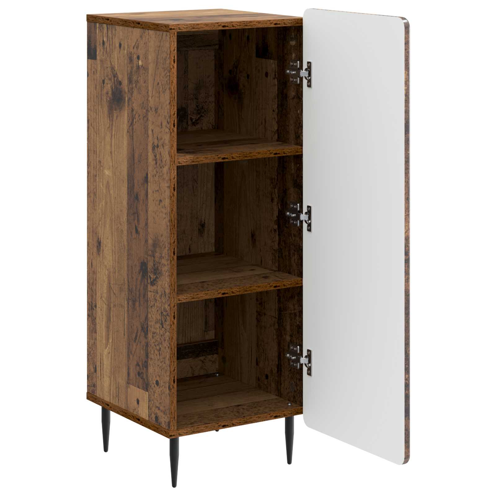 Πλαϊνό γραφείο Παλαιωμένο ξύλο 34,5 x 33 x 92 εκ. - Pakobazaar