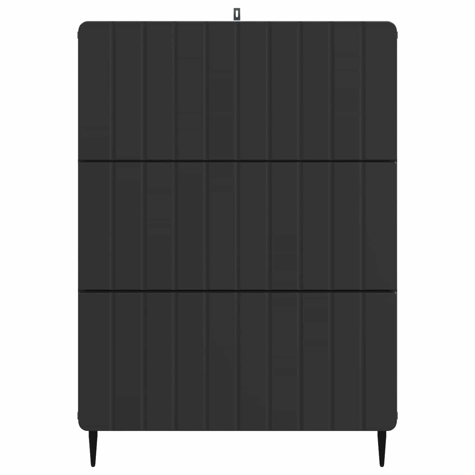 Ντουλάπι με Συρτάρια Μαύρο 66 x 34,5 x 92 εκ. - Pakobazaar