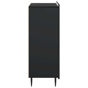 Ντουλάπι με Συρτάρια Μαύρο 66 x 34,5 x 92 εκ. - Pakobazaar