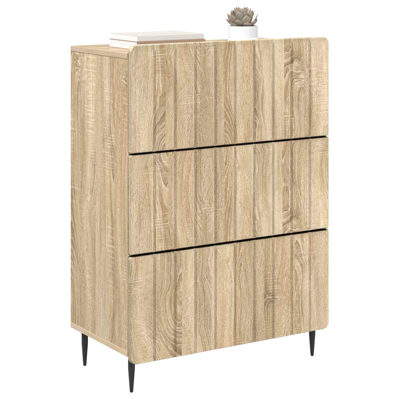 Ντουλάπι με Συρτάρια Sonoma Δρυς 66 x 34,5 x 92 εκ. - Pakobazaar