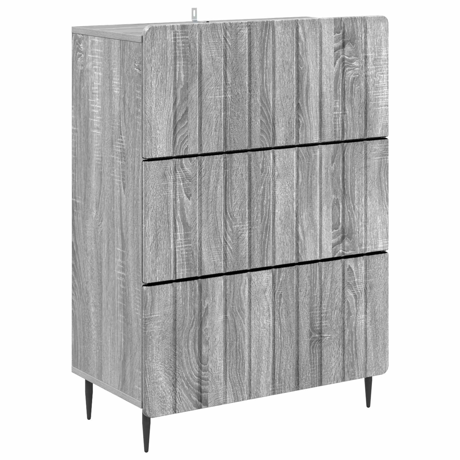Ντουλάπι με Συρτάρια Γκρι Sonoma 66 x 34,5 x 92 εκ. - Pakobazaar