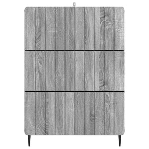 Ντουλάπι με Συρτάρια Γκρι Sonoma 66 x 34,5 x 92 εκ. - Pakobazaar