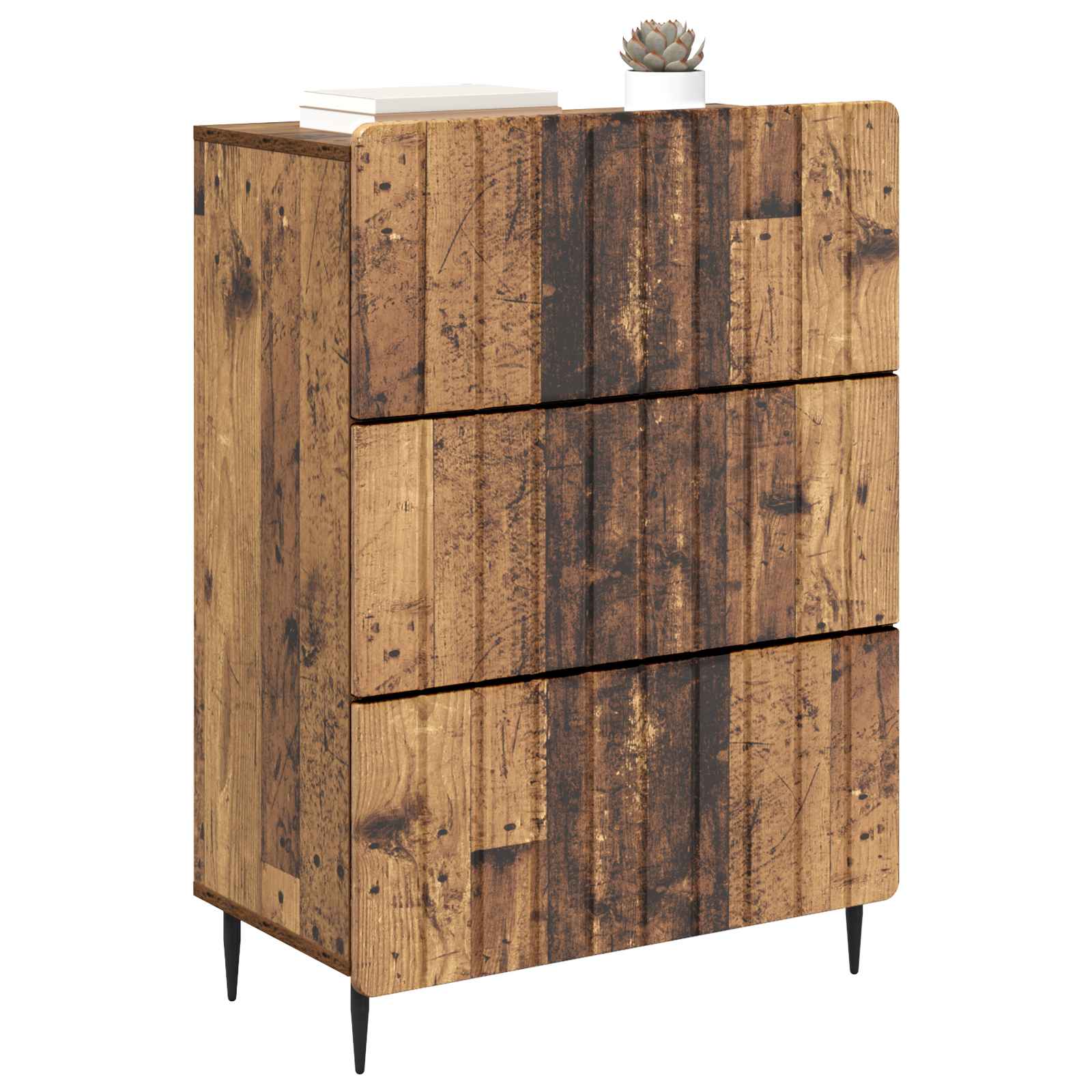Ντουλάπι με Συρτάρια Παλαιωμένο ξύλο 66 x 34,5 x 92 εκ. - Pakobazaar