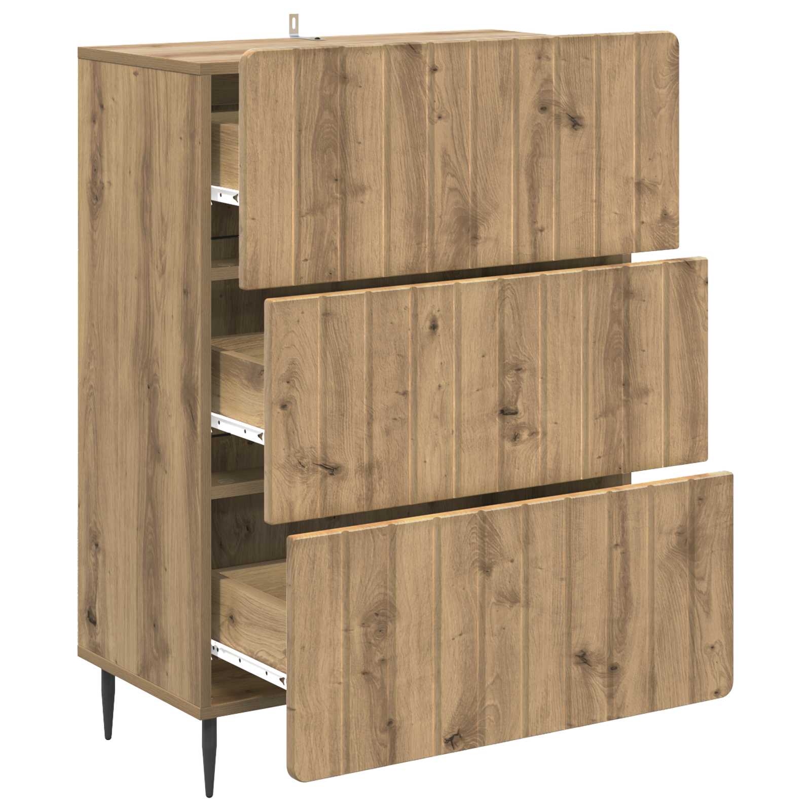 Ντουλάπι με Συρτάρια Artisan Δρυς 66 x 34,5 x 92 εκ. - Pakobazaar