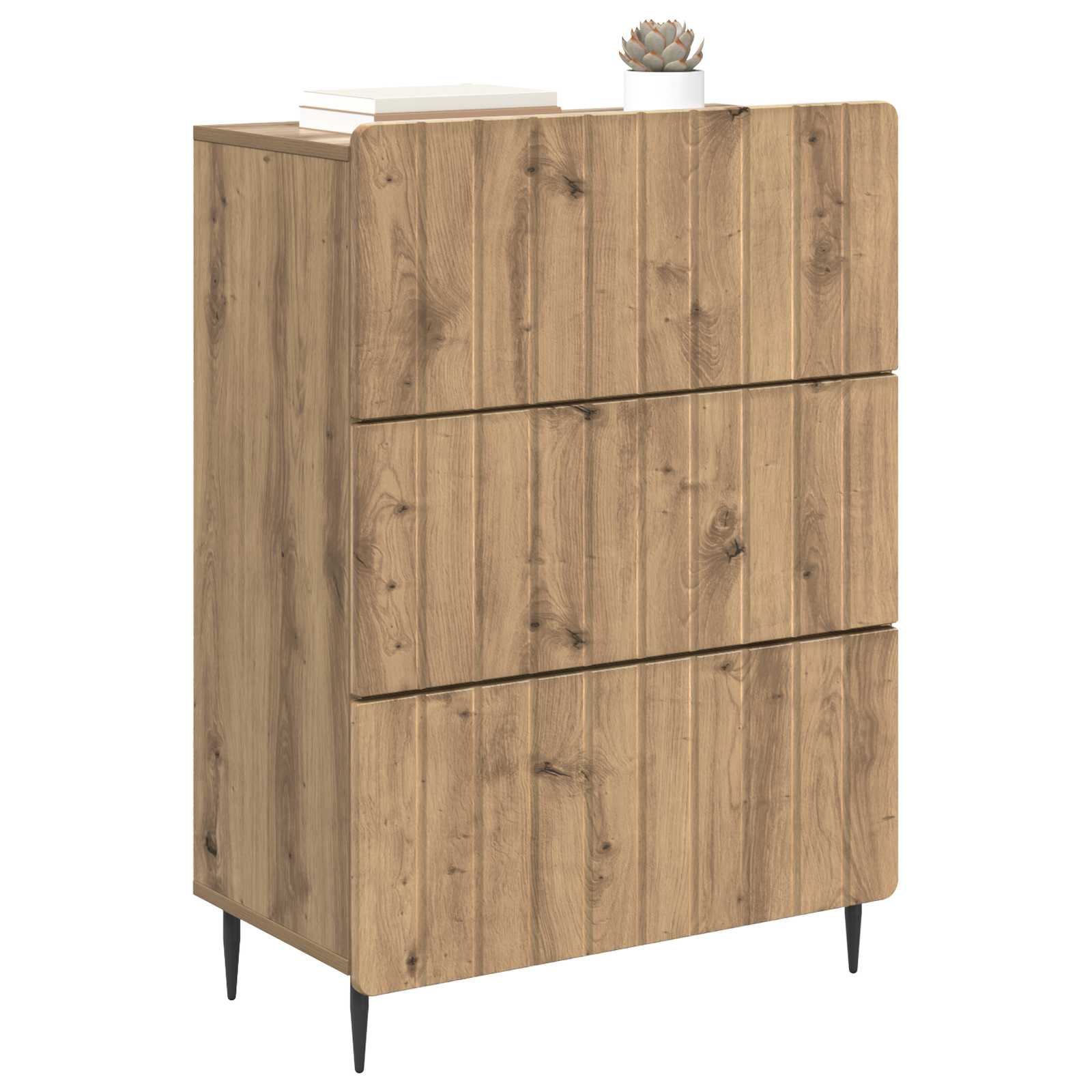 Ντουλάπι με Συρτάρια Artisan Δρυς 66 x 34,5 x 92 εκ. - Pakobazaar