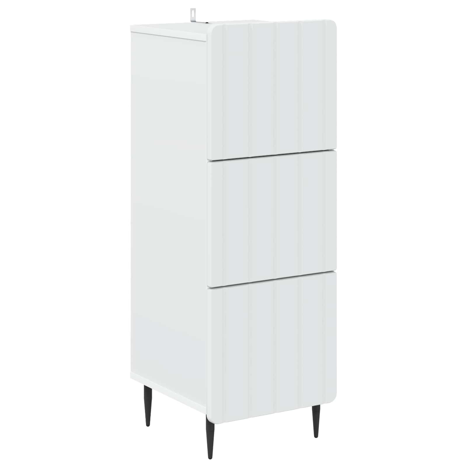 Ντουλάπι με Συρτάρια Λευκό 33 x 34,5 x 92 εκ. - Pakobazaar