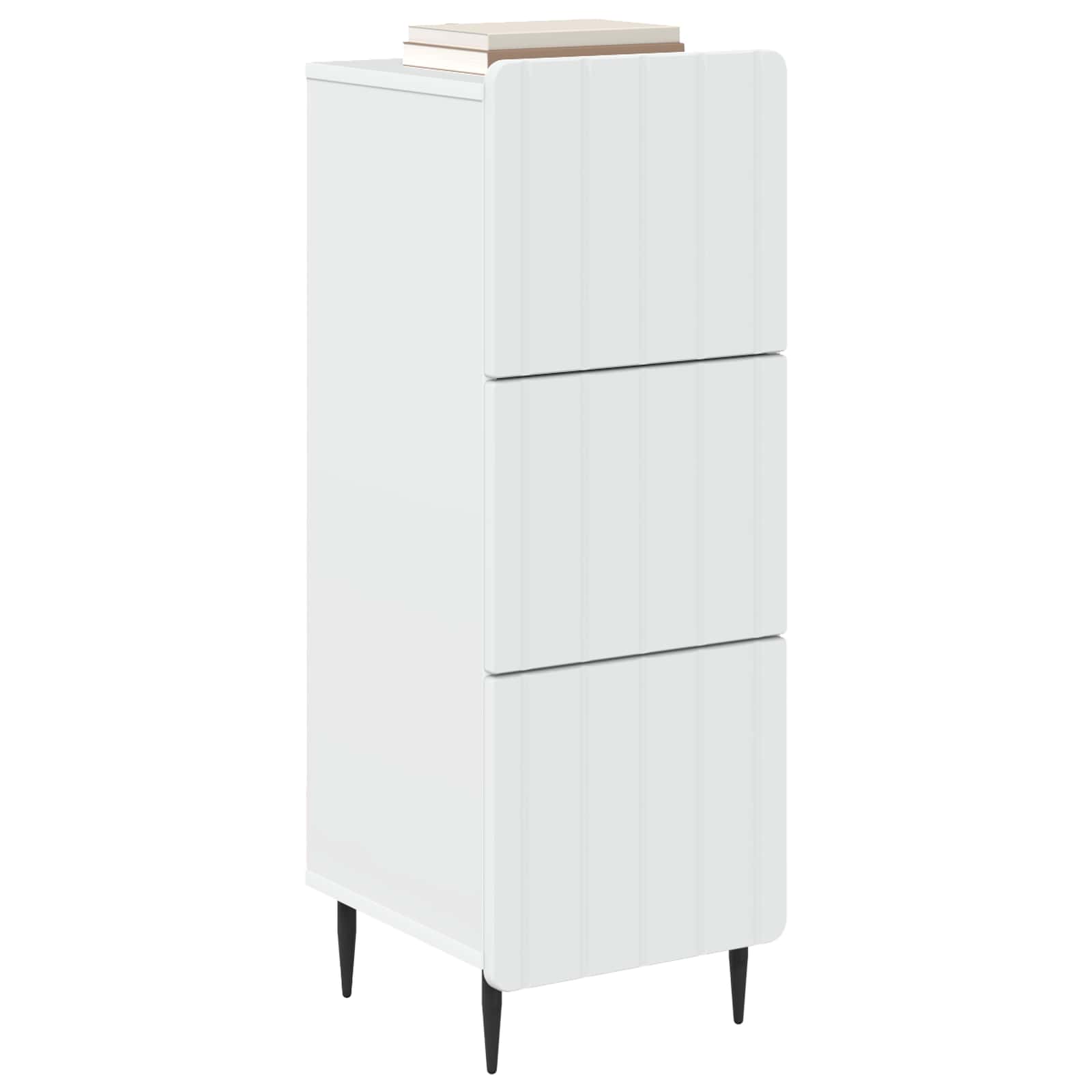 Ντουλάπι με Συρτάρια Λευκό 33 x 34,5 x 92 εκ. - Pakobazaar