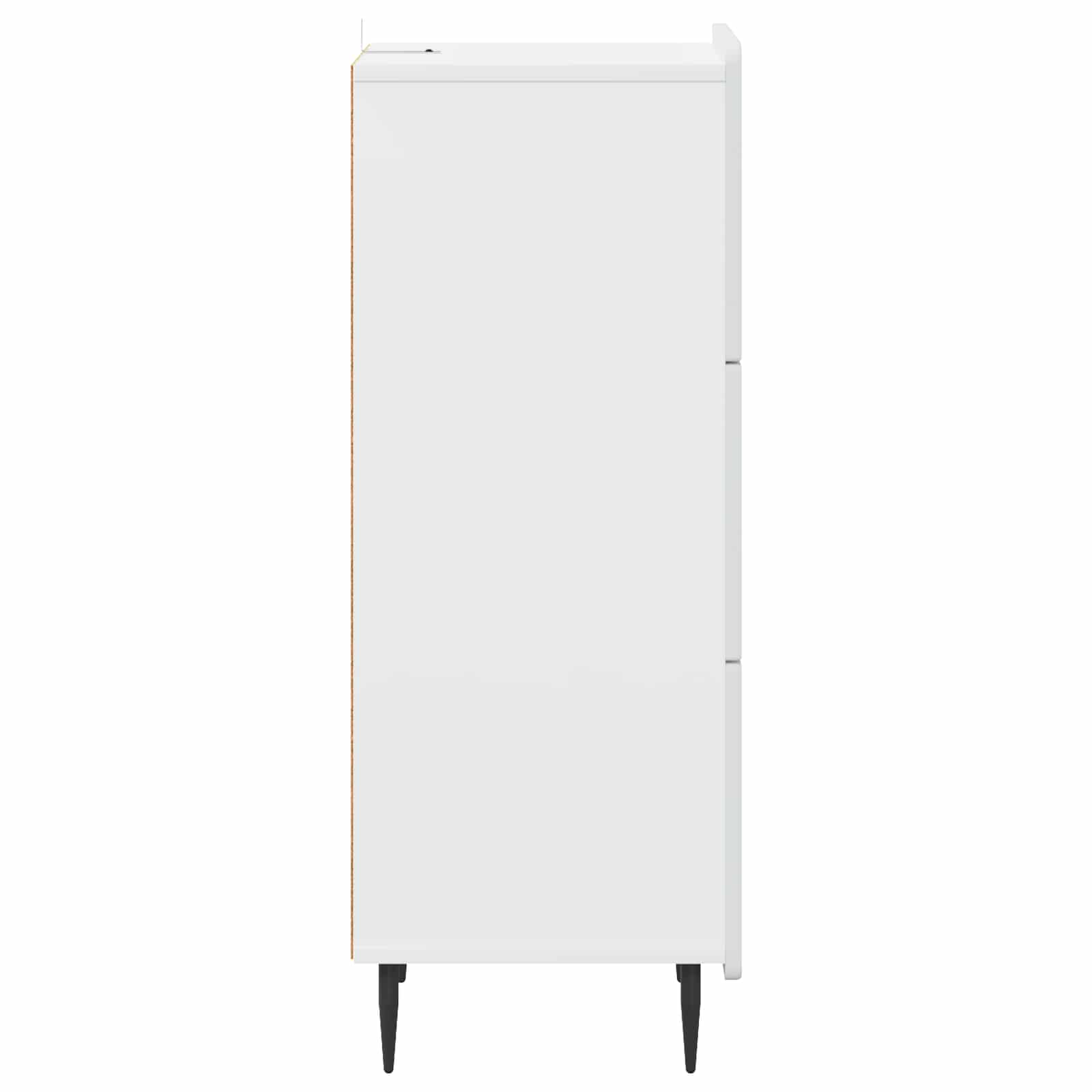 Ντουλάπι με Συρτάρια Λευκό 33 x 34,5 x 92 εκ. - Pakobazaar