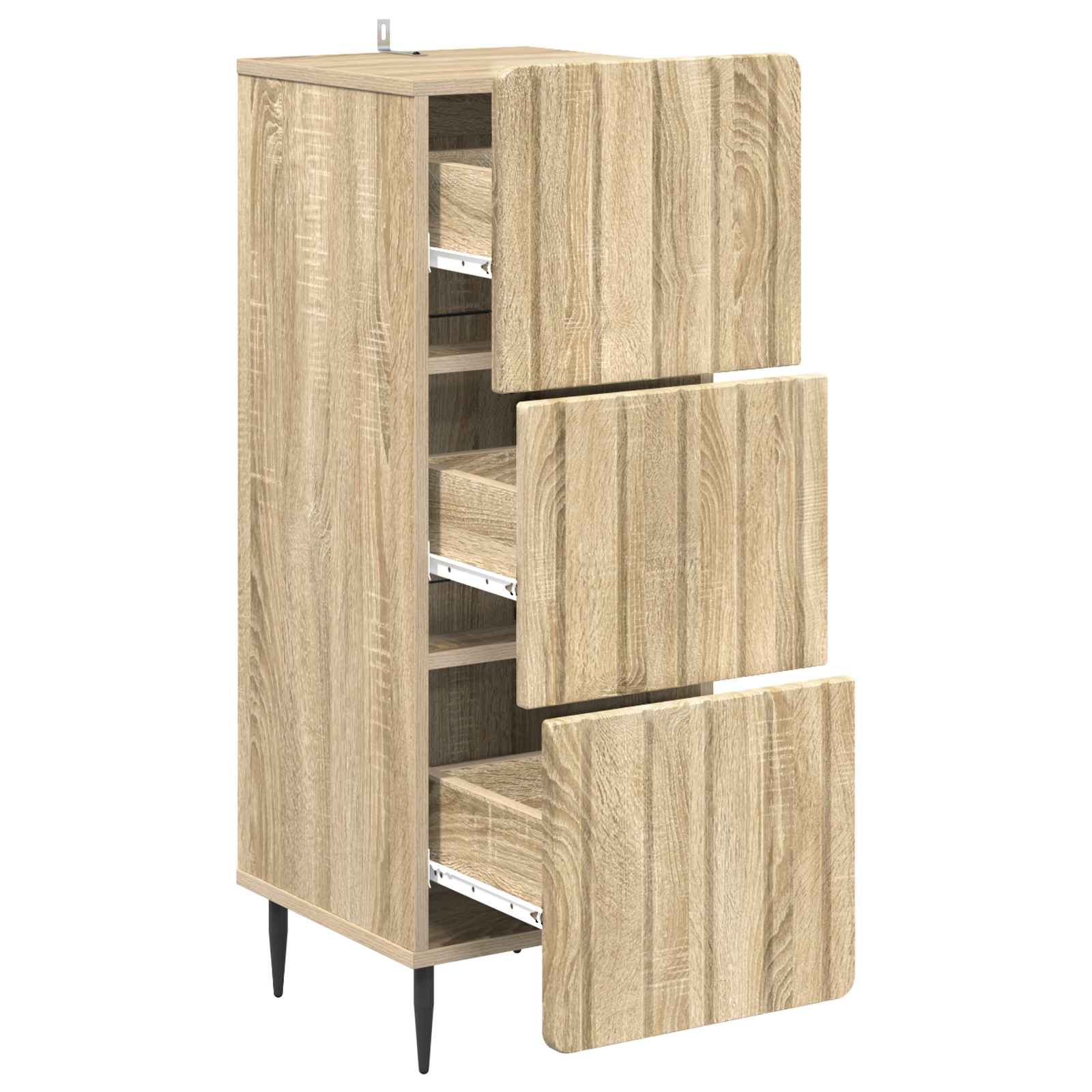 Ντουλάπι με Συρτάρια Sonoma Δρυς 33 x 34,5 x 92 εκ. - Pakobazaar