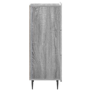 Ντουλάπι με Συρτάρια Γκρι Sonoma 33 x 34,5 x 92 εκ. - Pakobazaar