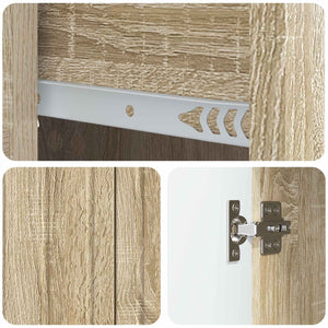 Πλαϊνό γραφείο με συρτάρι Sonoma Δρυς 66 x 34,5 x 91,5 εκ - Pakobazaar