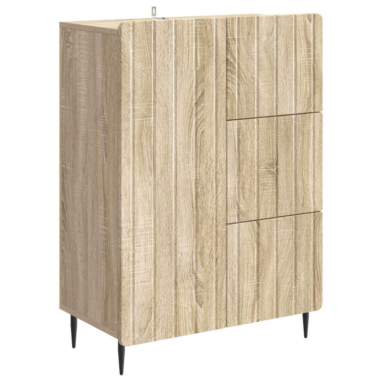 Πλαϊνό γραφείο με συρτάρι Sonoma Δρυς 66 x 34,5 x 91,5 εκ - Pakobazaar