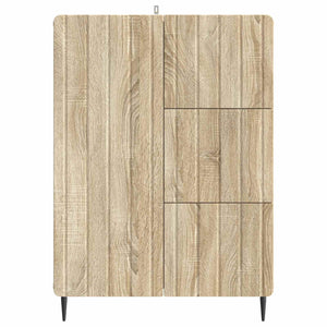 Πλαϊνό γραφείο με συρτάρι Sonoma Δρυς 66 x 34,5 x 91,5 εκ - Pakobazaar