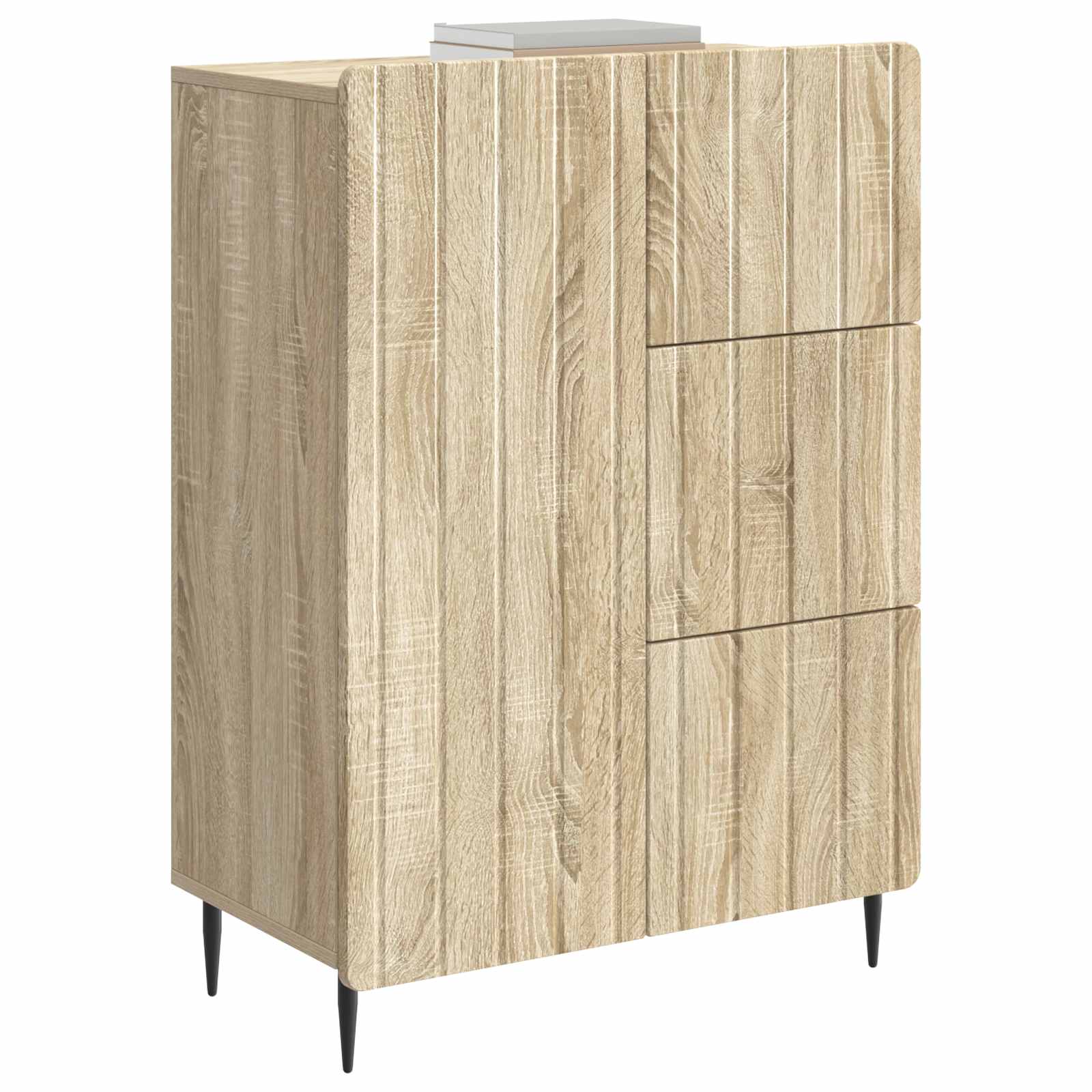 Πλαϊνό γραφείο με συρτάρι Sonoma Δρυς 66 x 34,5 x 91,5 εκ - Pakobazaar