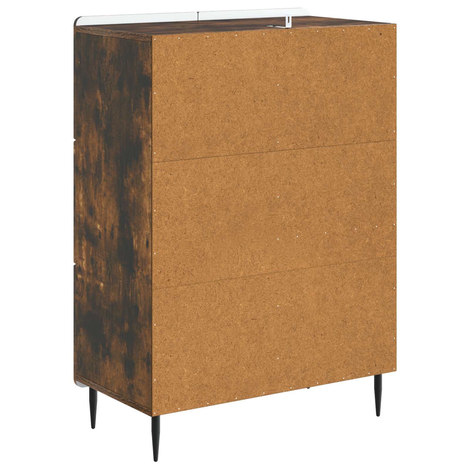 Πλαϊνό γραφείο Καπνισμένο Ξύλο Δρυός 66 x 34,5 x 91,5 εκ - Pakobazaar
