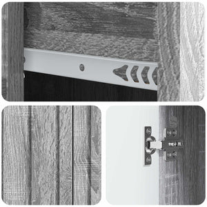 Πλαϊνό γραφείο με συρτάρι Γκρι Sonoma 66 x 34,5 x 91,5 εκ - Pakobazaar