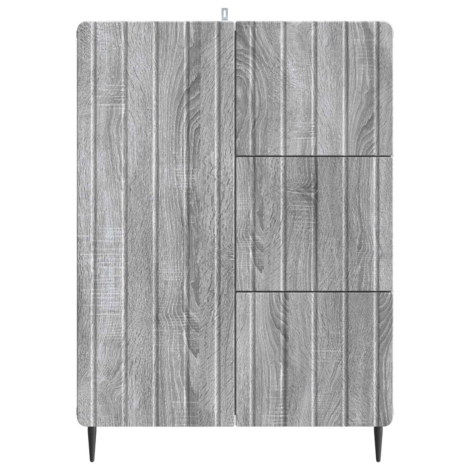 Πλαϊνό γραφείο με συρτάρι Γκρι Sonoma 66 x 34,5 x 91,5 εκ - Pakobazaar